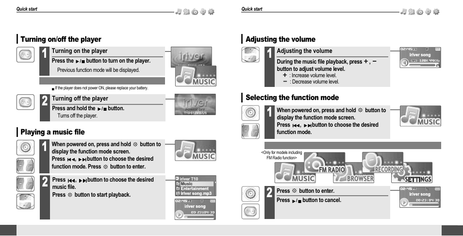 iRiver T10 User Manual | Page 10 / 35