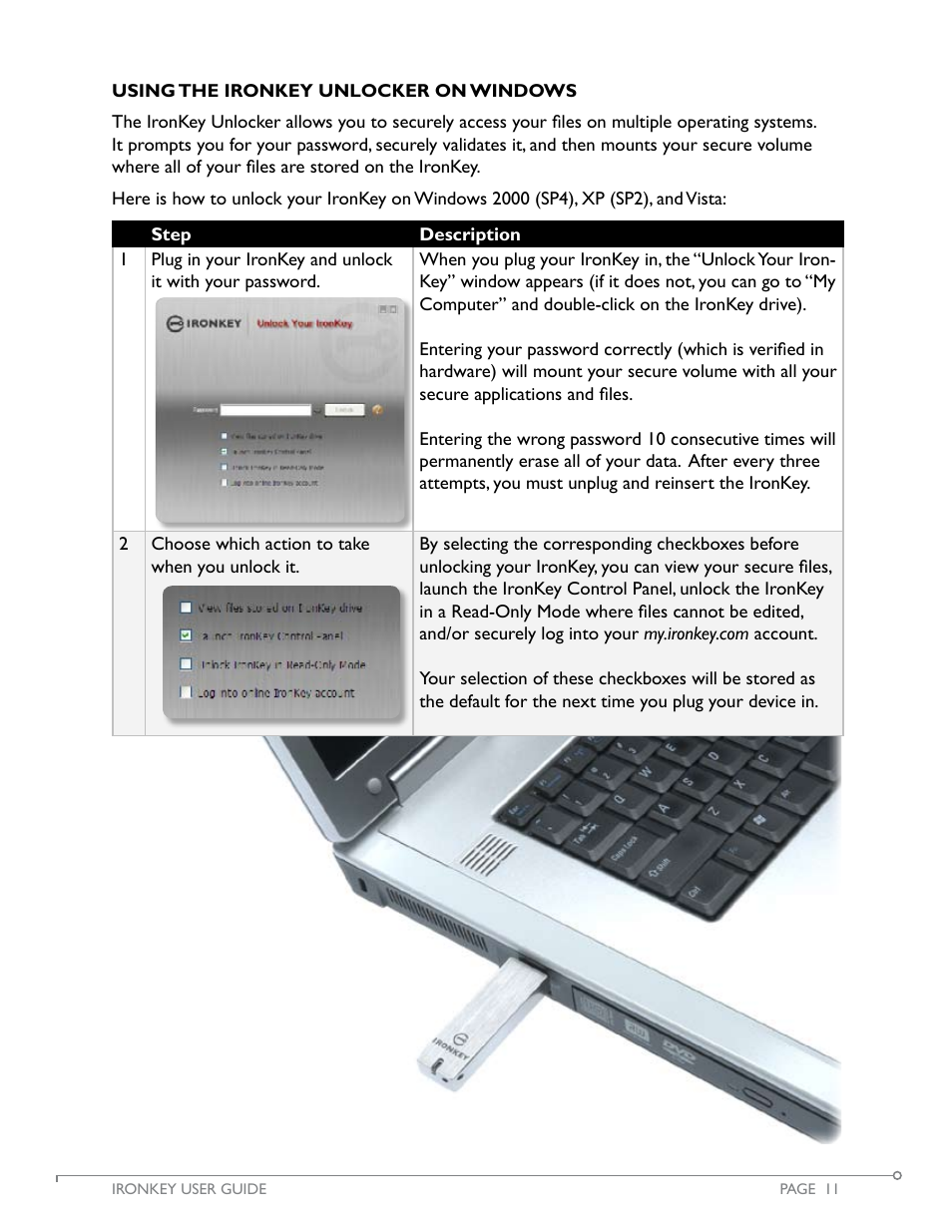 IronKey Personal User Manual | Page 12 / 32