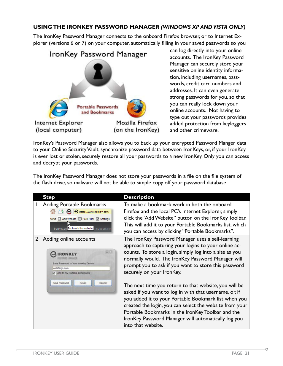 IronKey Personal User Manual | Page 22 / 32