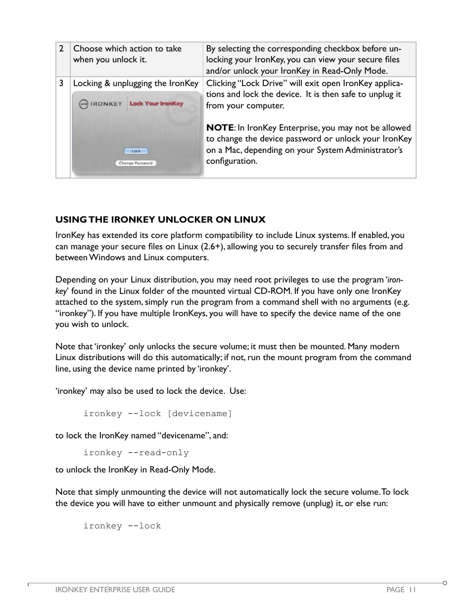 IronKey Secure Flash Drive Enterprise User Manual | Page 12 / 32