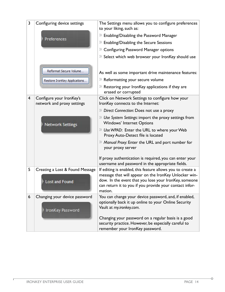 IronKey Secure Flash Drive Enterprise User Manual | Page 15 / 32