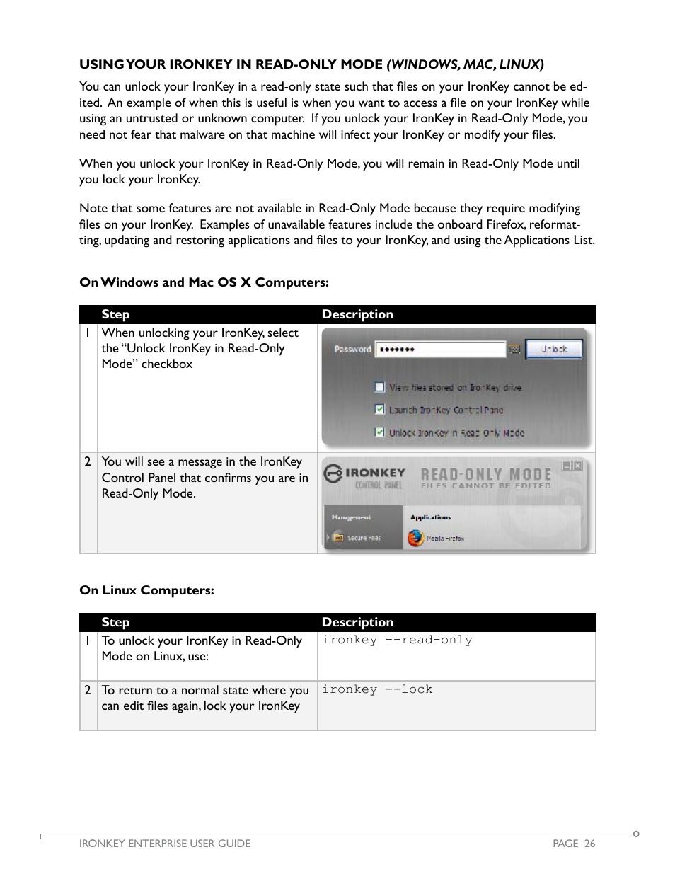 IronKey Secure Flash Drive Enterprise User Manual | Page 27 / 32