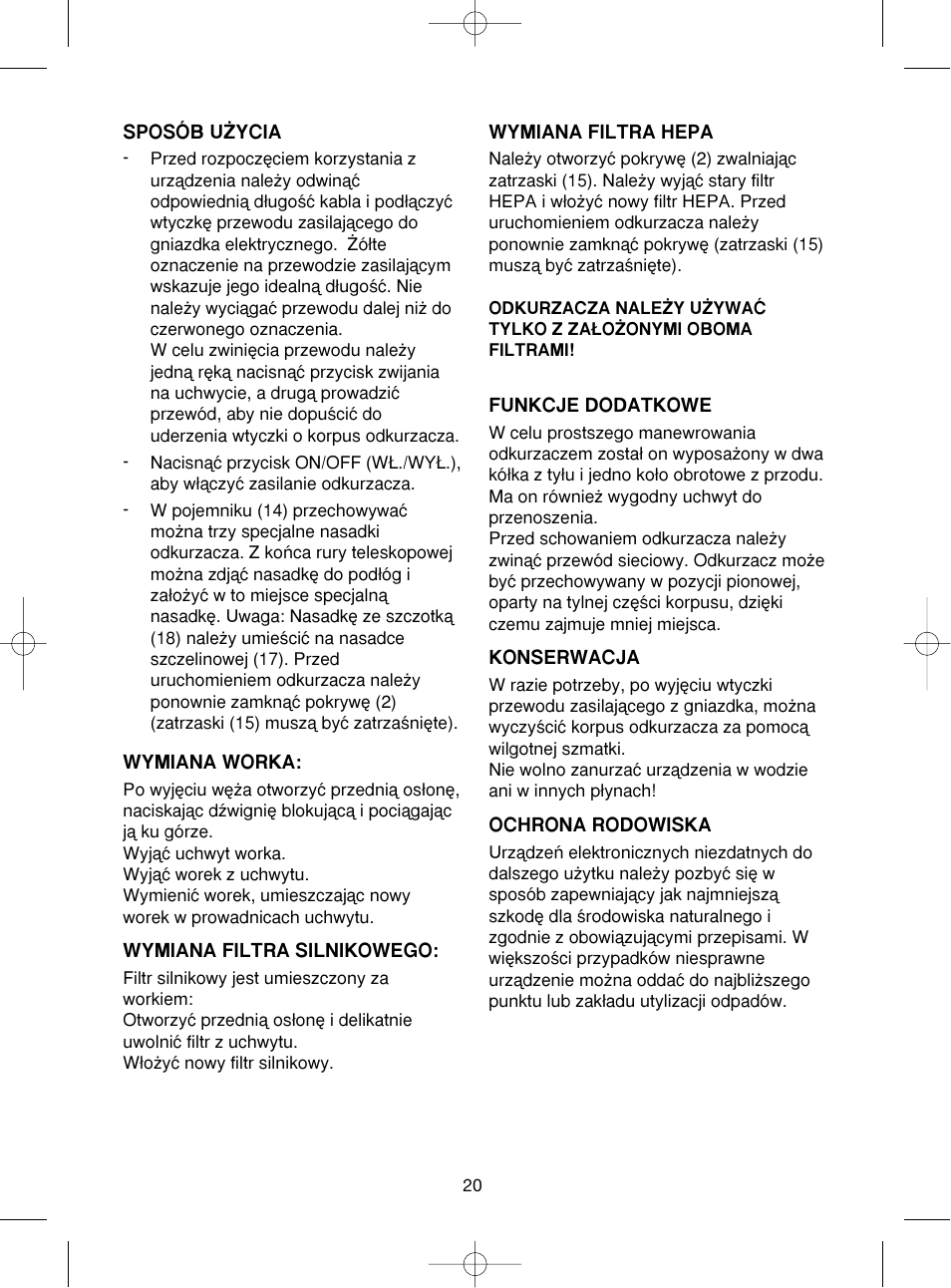 Ide Line 740-108 User Manual | Page 20 / 22