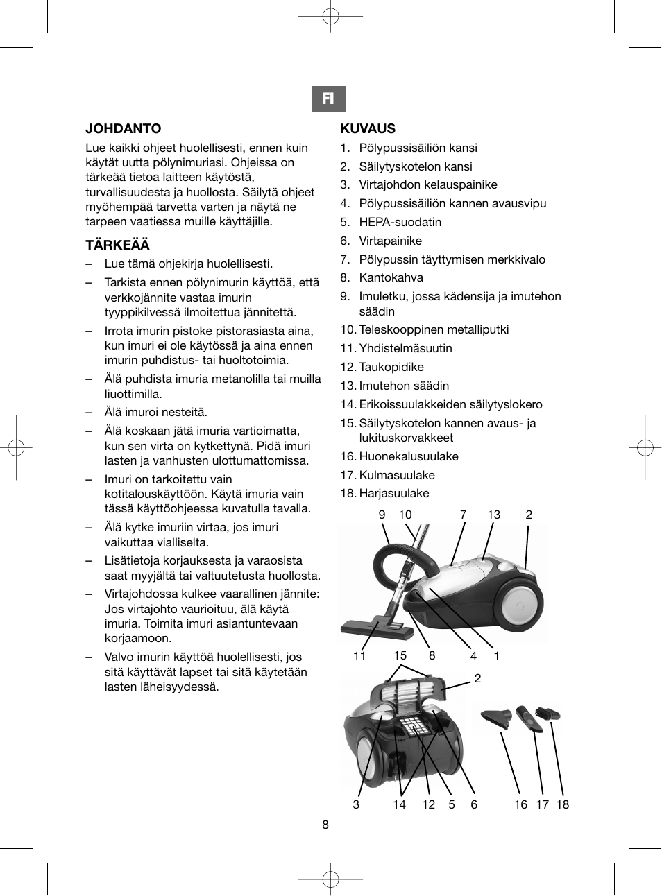 Ide Line 740-108 User Manual | Page 8 / 22