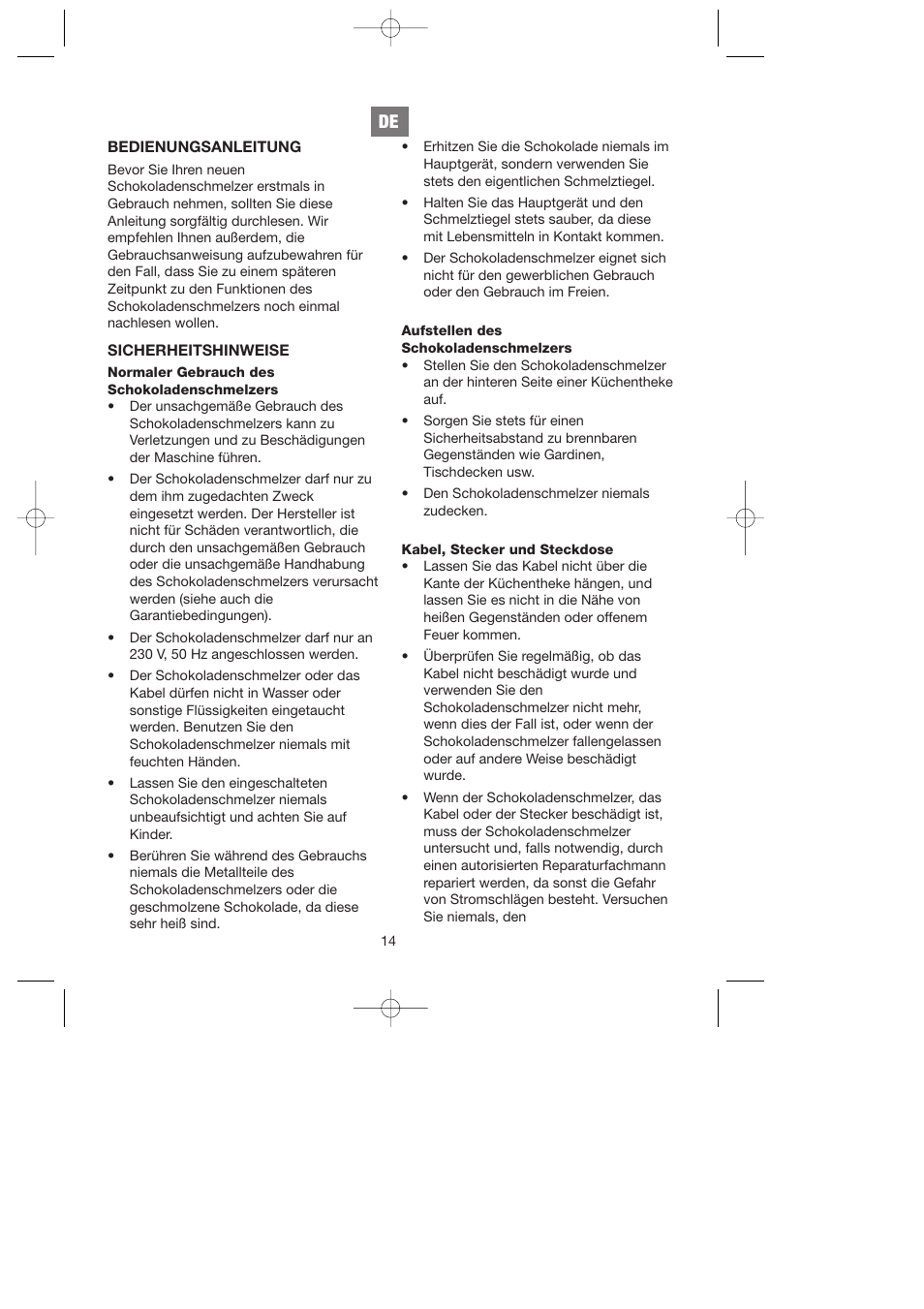 Ide Line 743-089 User Manual | Page 14 / 21