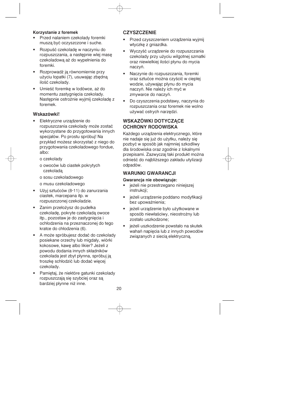 Ide Line 743-089 User Manual | Page 20 / 21