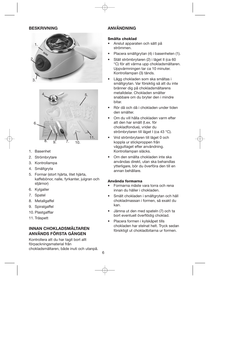 Ide Line 743-089 User Manual | Page 6 / 21