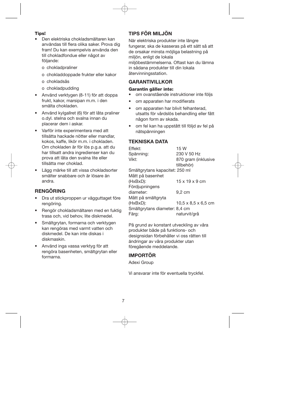 Ide Line 743-089 User Manual | Page 7 / 21