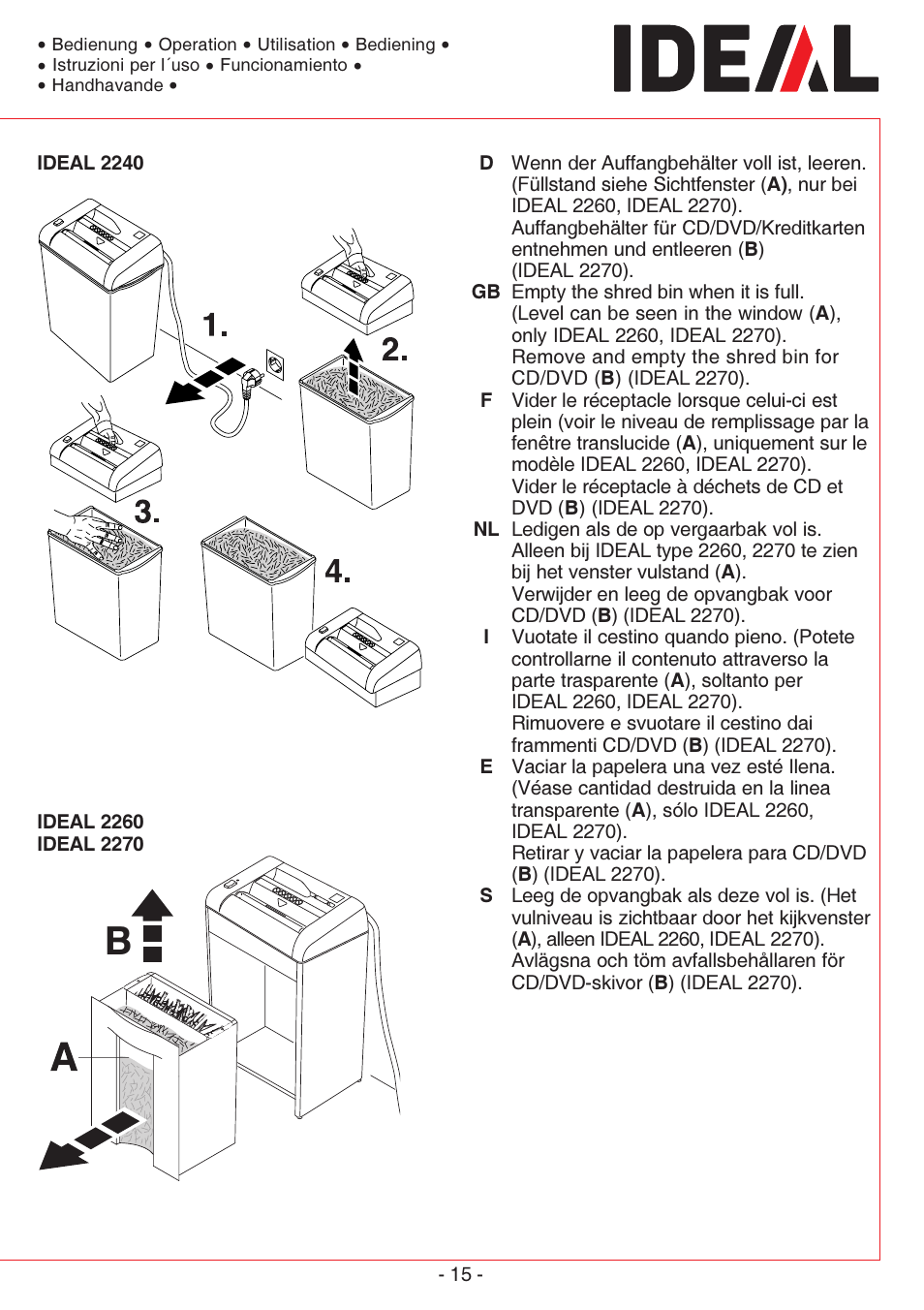 IDEAL INDUSTRIES 2260 User Manual | Page 15 / 32