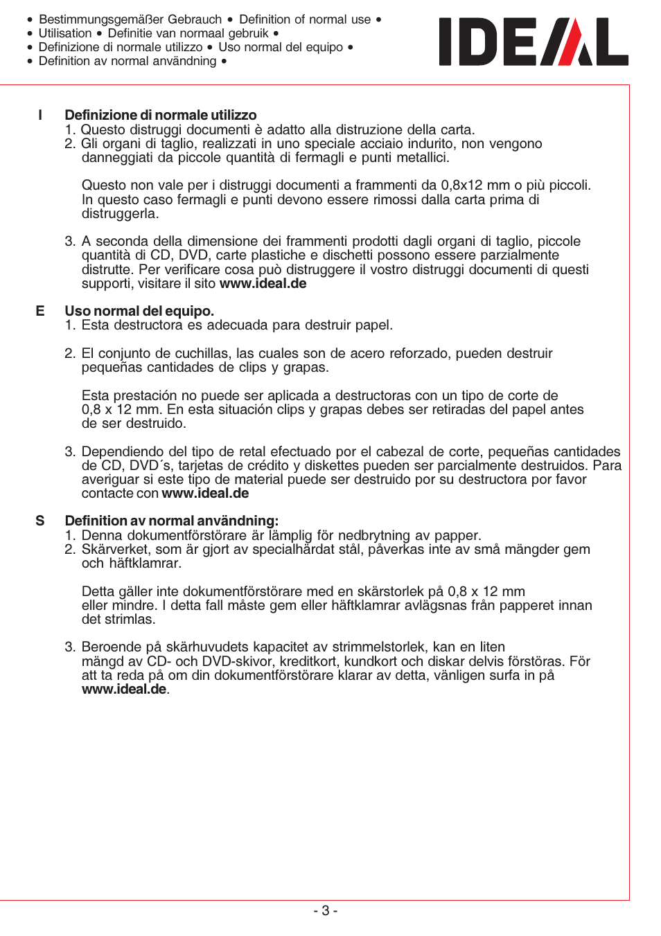 IDEAL INDUSTRIES 2260 User Manual | Page 3 / 32