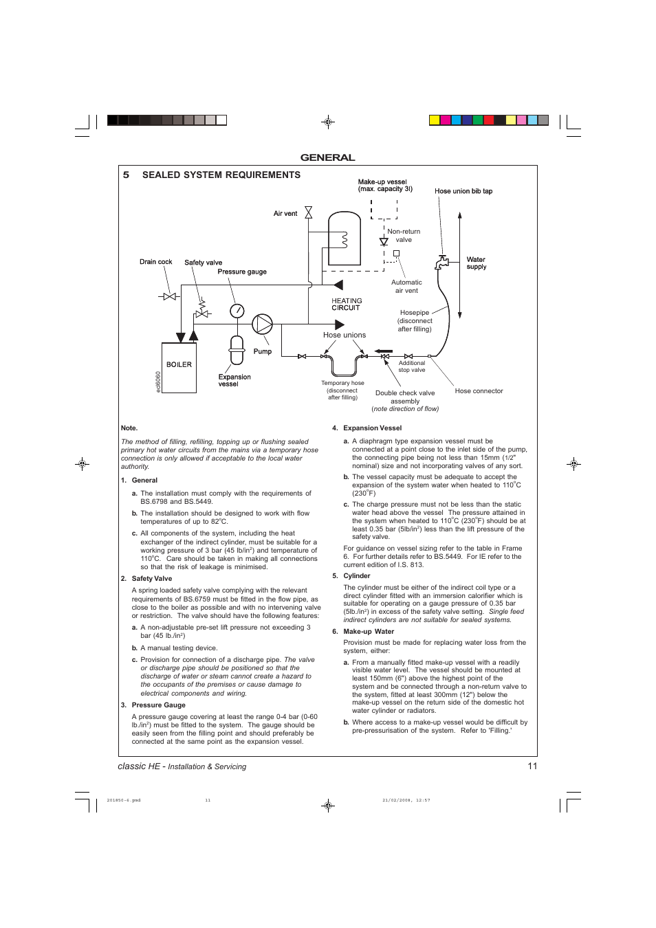 Classic, 11 general, 5sealed system requirements | IDEAL INDUSTRIES CLASSIC HE18 User Manual | Page 11 / 52