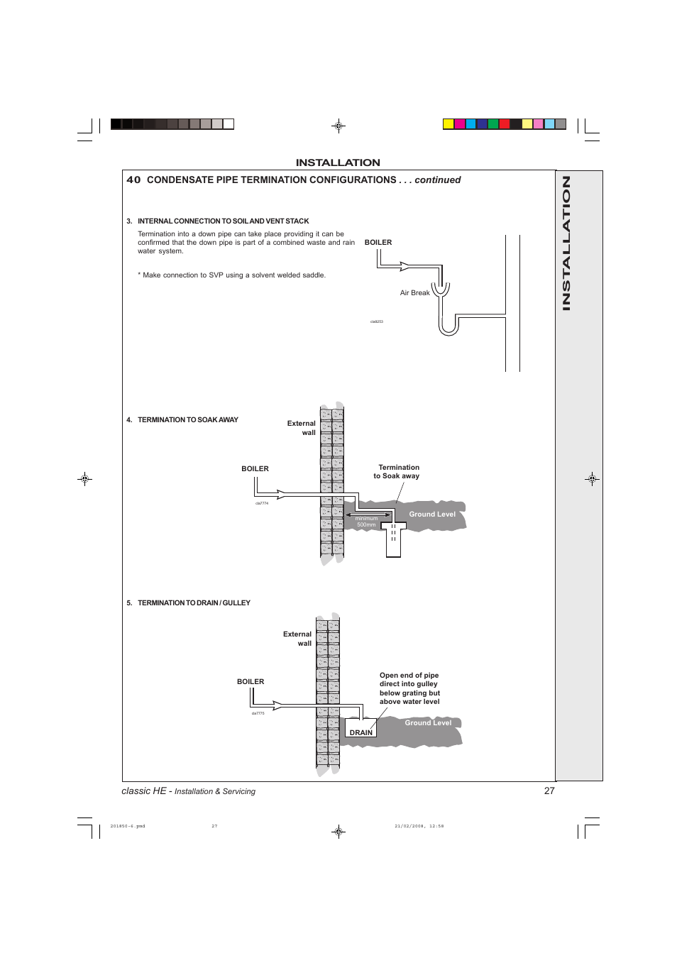IDEAL INDUSTRIES CLASSIC HE18 User Manual | Page 27 / 52