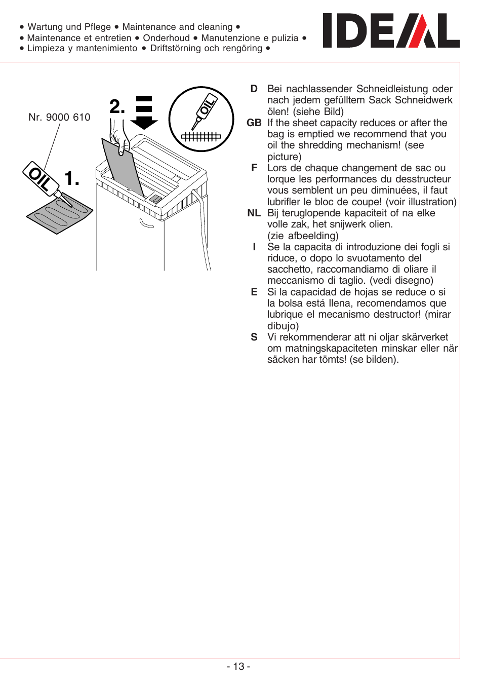 IDEAL INDUSTRIES IDEAL 2402 User Manual | Page 13 / 24