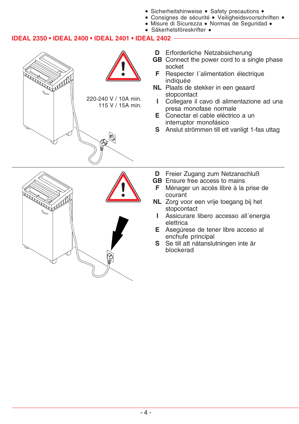 IDEAL INDUSTRIES IDEAL 2402 User Manual | Page 4 / 24