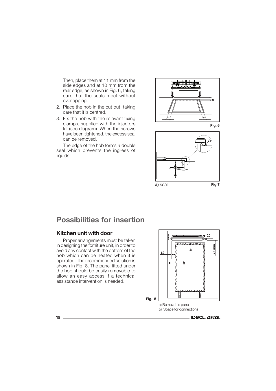 Possibilities for insertion | IDEAL INDUSTRIES IZGS 68 ICTX User Manual | Page 18 / 20