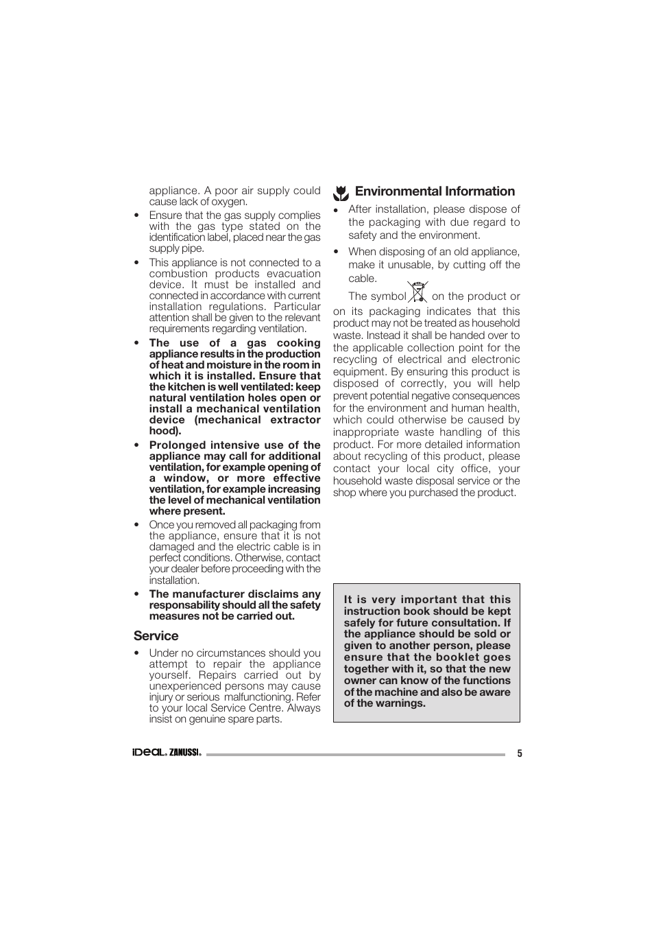 IDEAL INDUSTRIES IZGS 68 ICTX User Manual | Page 5 / 20