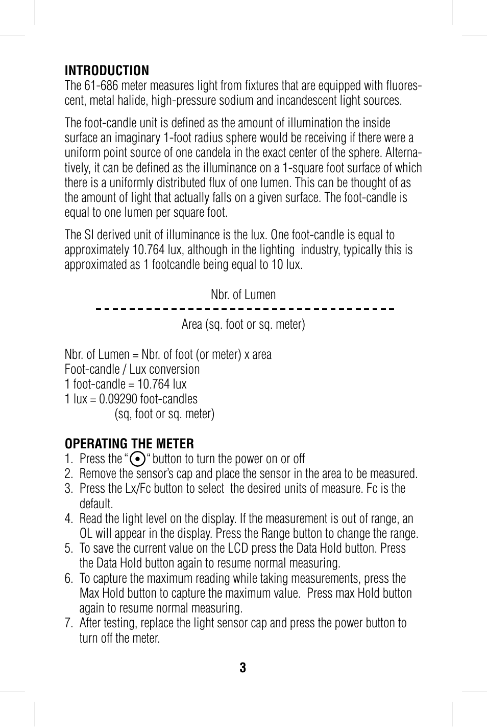 IDEAL INDUSTRIES 61-686 User Manual | Page 3 / 8