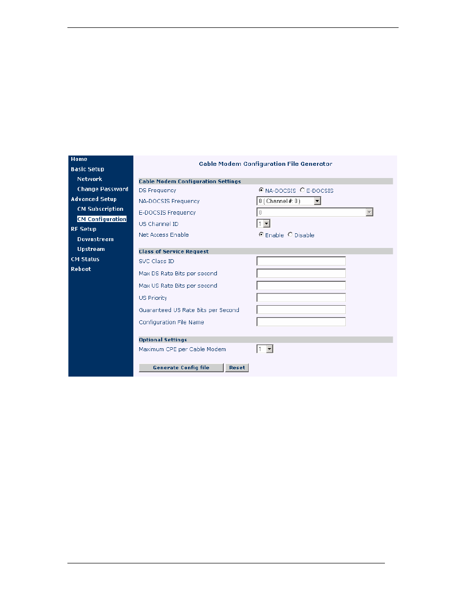 Creating class of service profiles | I.R.I.S. DC1100 User Manual | Page 30 / 60