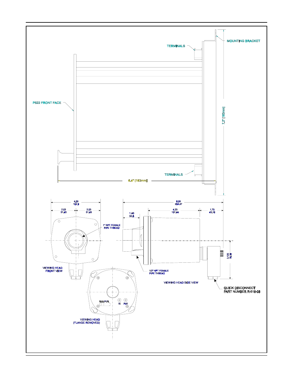 I.R.I.S. FLAME MONITORING SYSTEM P522 User Manual | Page 36 / 42