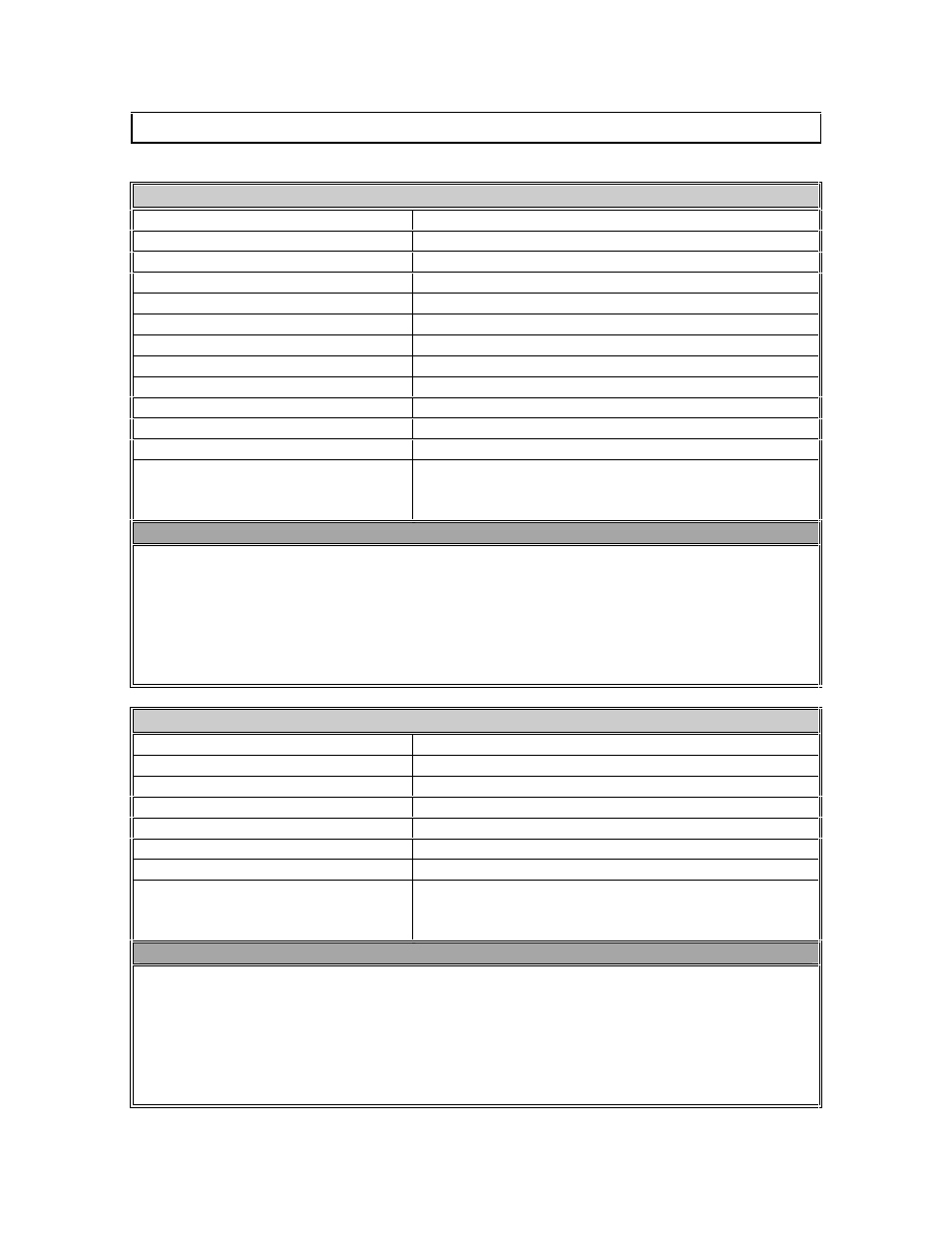 Specifications | Inline Warehouse IN1124 User Manual | Page 10 / 12
