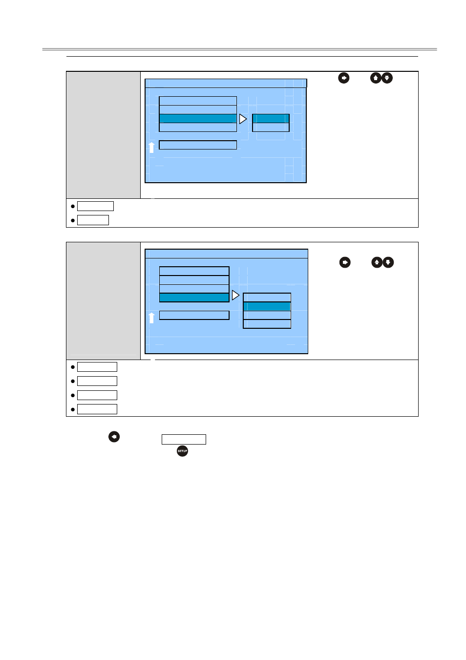 Media player user guide, Default is to implement orientation function, Ignore is not to rotate the picture | 2x2 matrix is to show thumbnail in 2x2 matrixes, 3x3 matrix is to show thumbnail in 3x3 matrixes, 4x4 matrix is to show thumbnail in 4x4 matrixes | I-Tech Company MP3 Headphone User Manual | Page 13 / 32