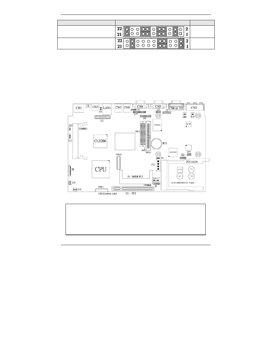 Connector definitions | I-Tech Company WBX-6200F-V User Manual | Page 55 / 76