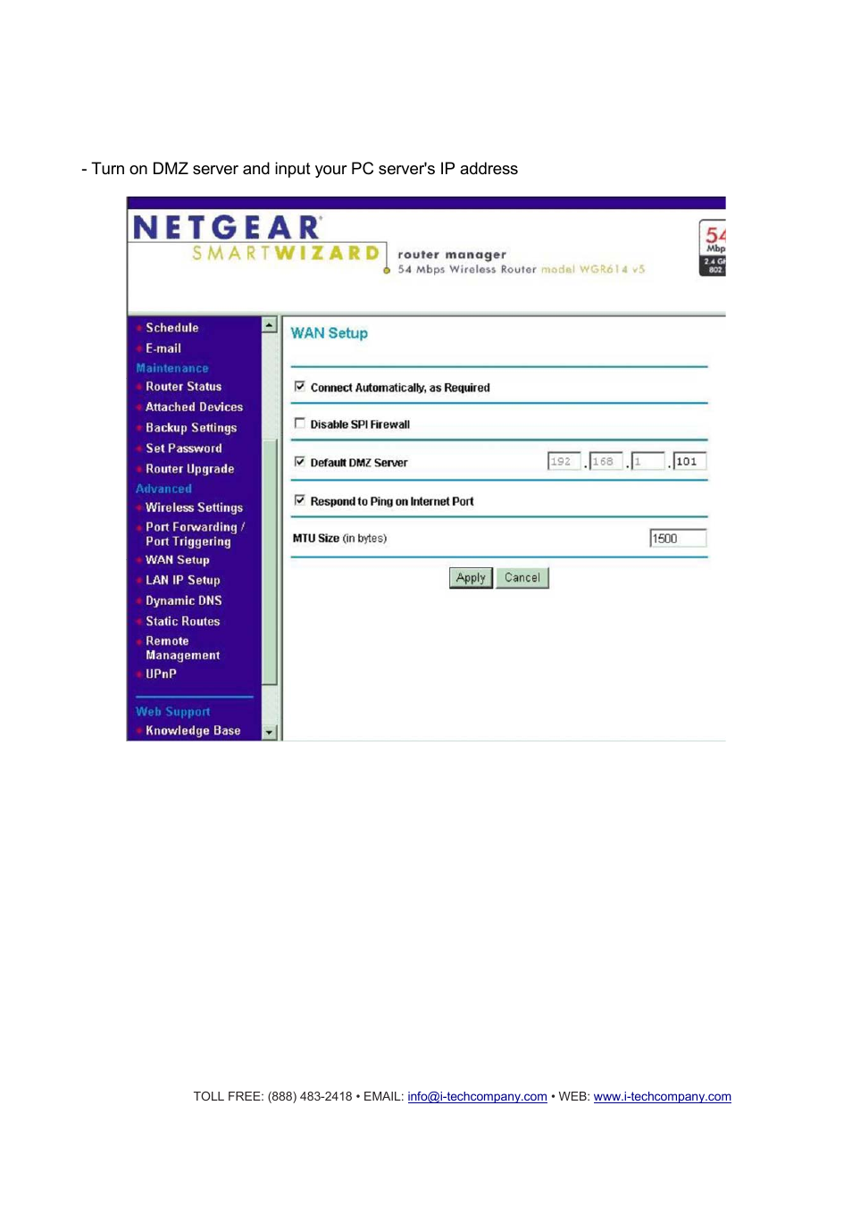 I-Tech Company CMP2000N User Manual | Page 35 / 39