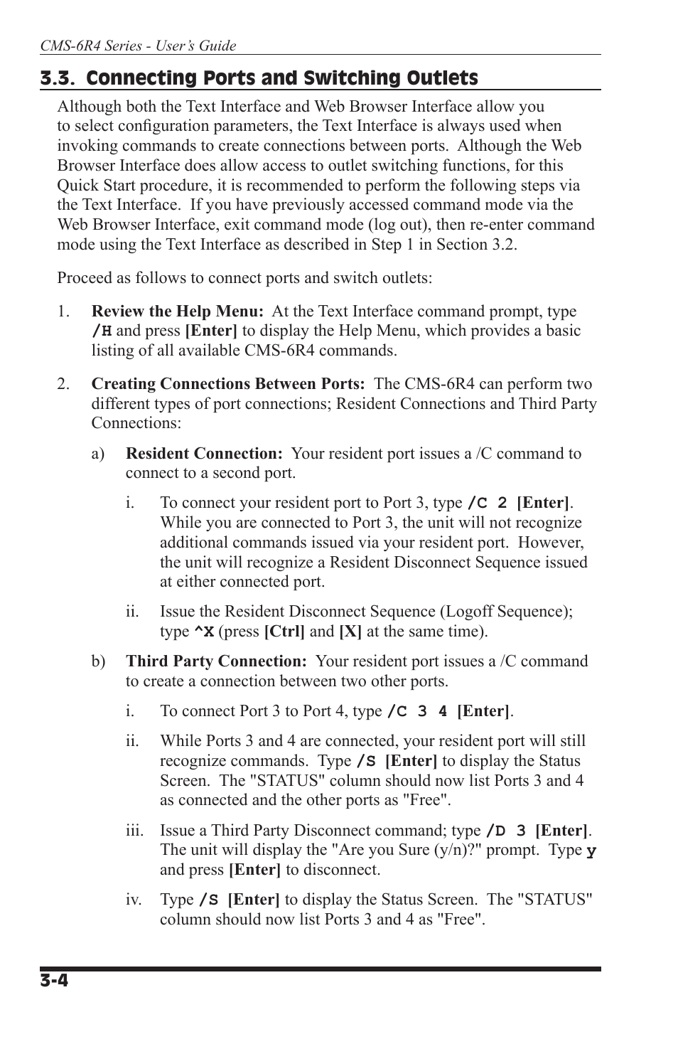 I-Tech Company CMS 6R4 Series User Manual | Page 18 / 123