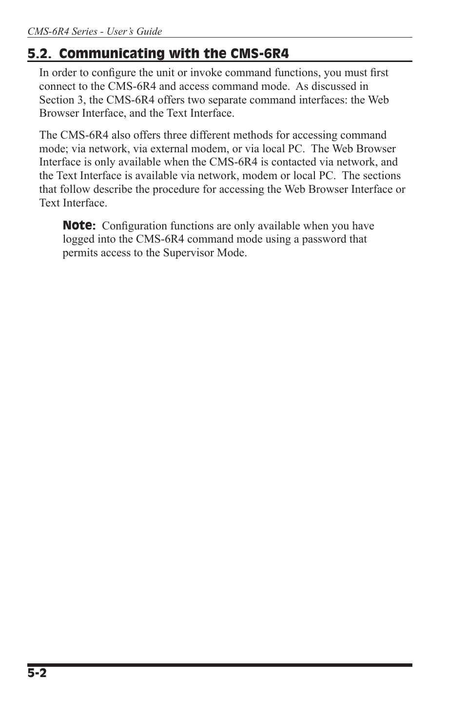 I-Tech Company CMS 6R4 Series User Manual | Page 24 / 123