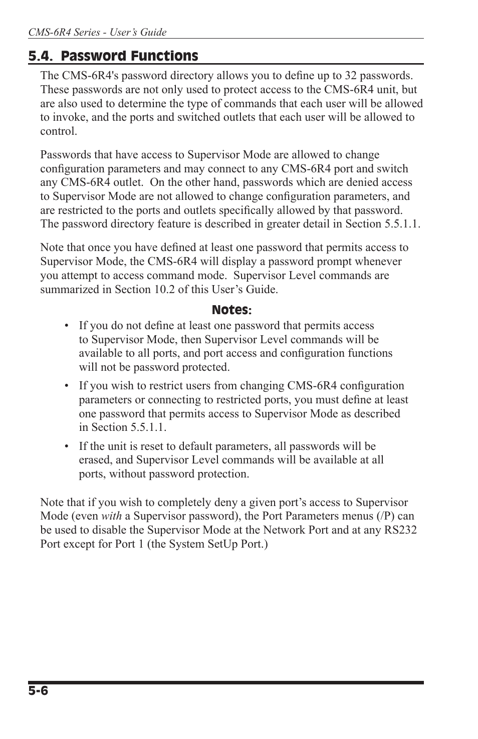 I-Tech Company CMS 6R4 Series User Manual | Page 28 / 123