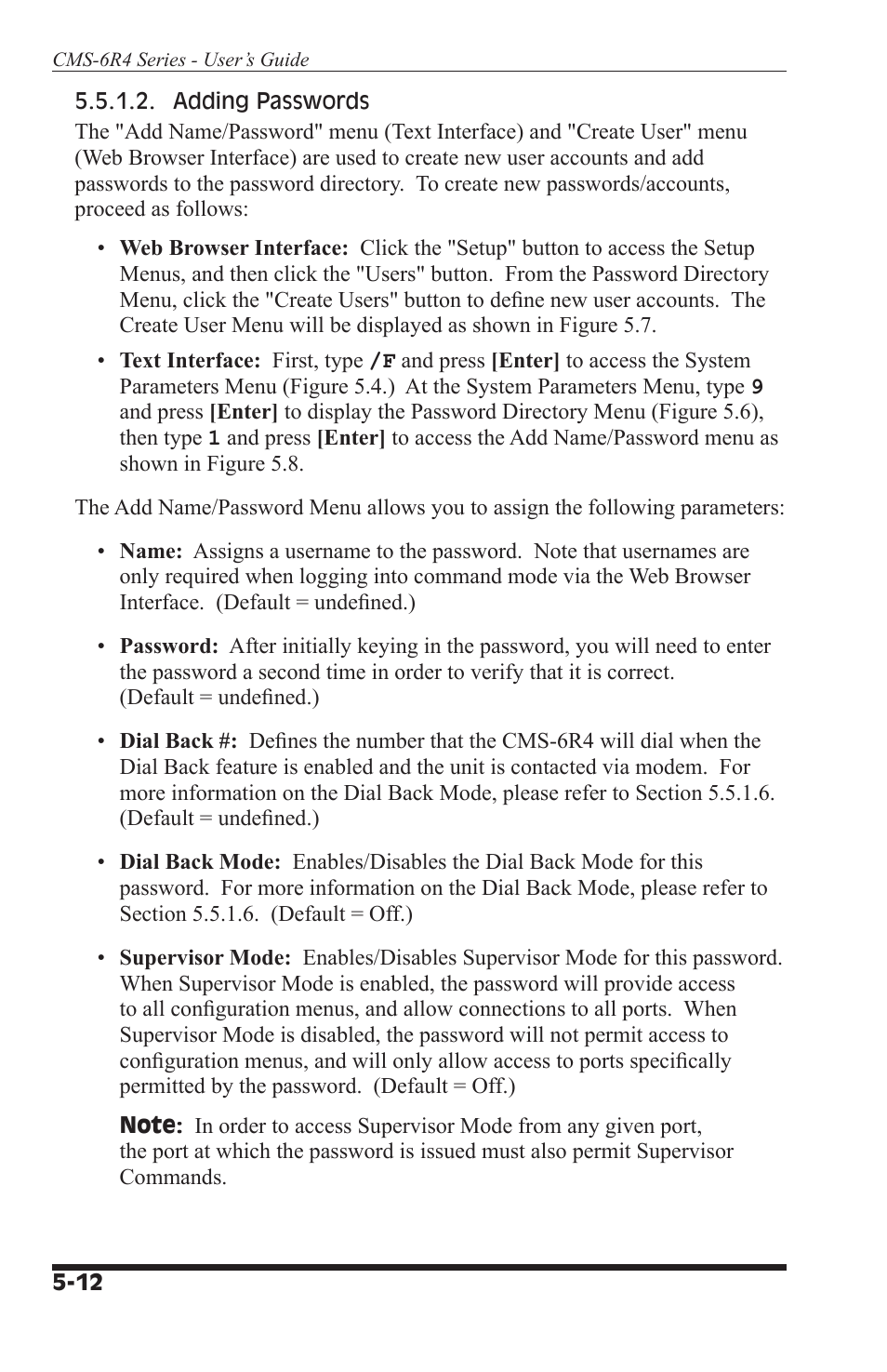 I-Tech Company CMS 6R4 Series User Manual | Page 34 / 123