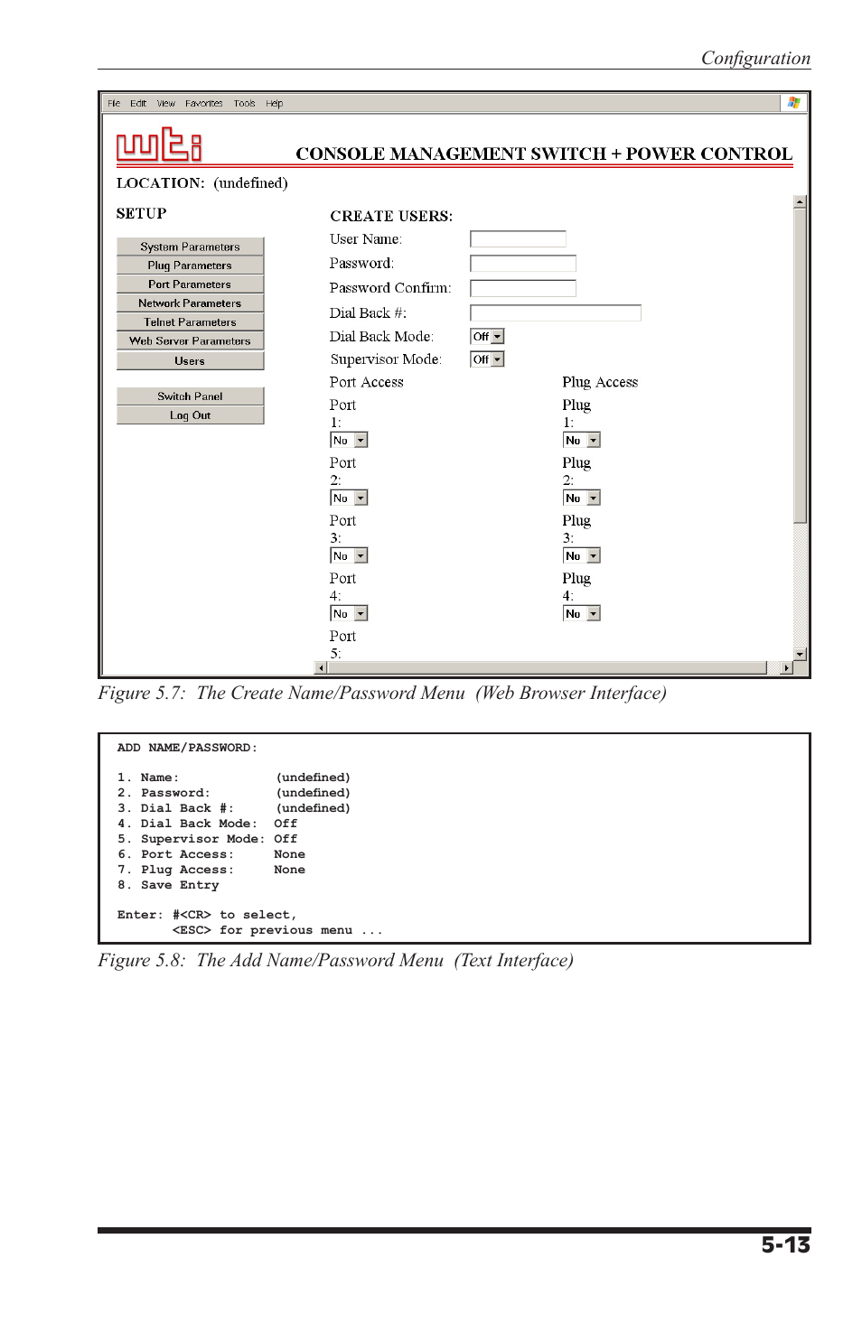 Conﬁ guration | I-Tech Company CMS 6R4 Series User Manual | Page 35 / 123