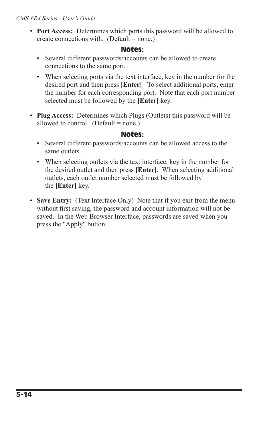 I-Tech Company CMS 6R4 Series User Manual | Page 36 / 123