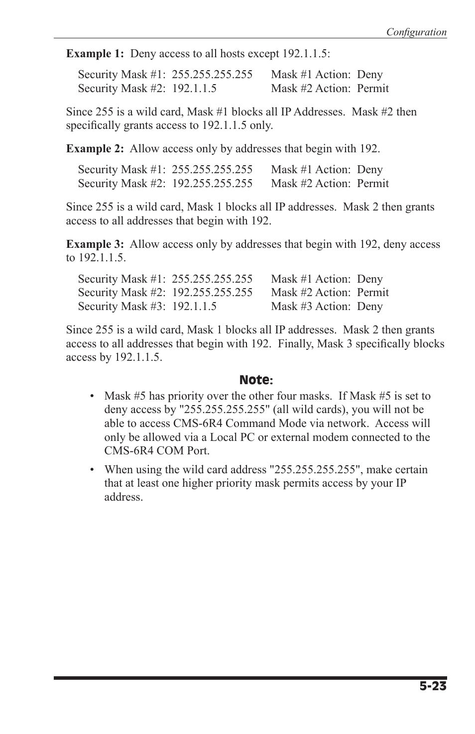 I-Tech Company CMS 6R4 Series User Manual | Page 45 / 123