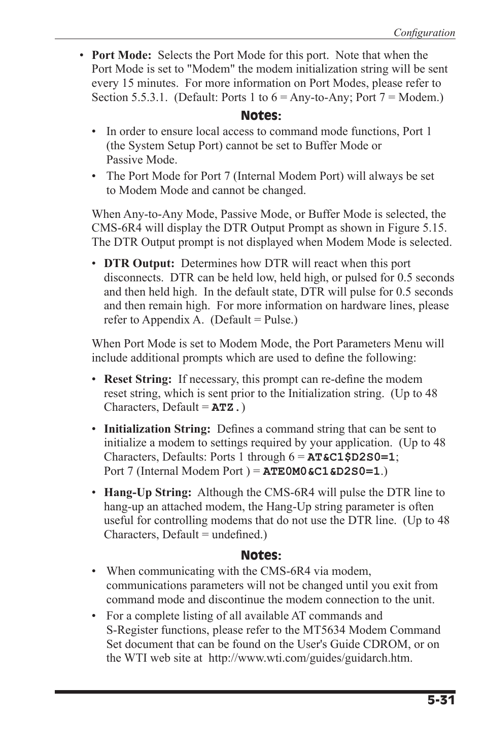 I-Tech Company CMS 6R4 Series User Manual | Page 53 / 123