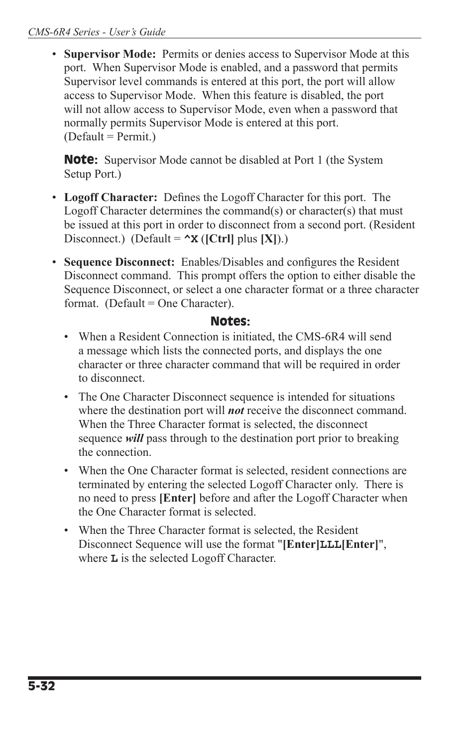 I-Tech Company CMS 6R4 Series User Manual | Page 54 / 123