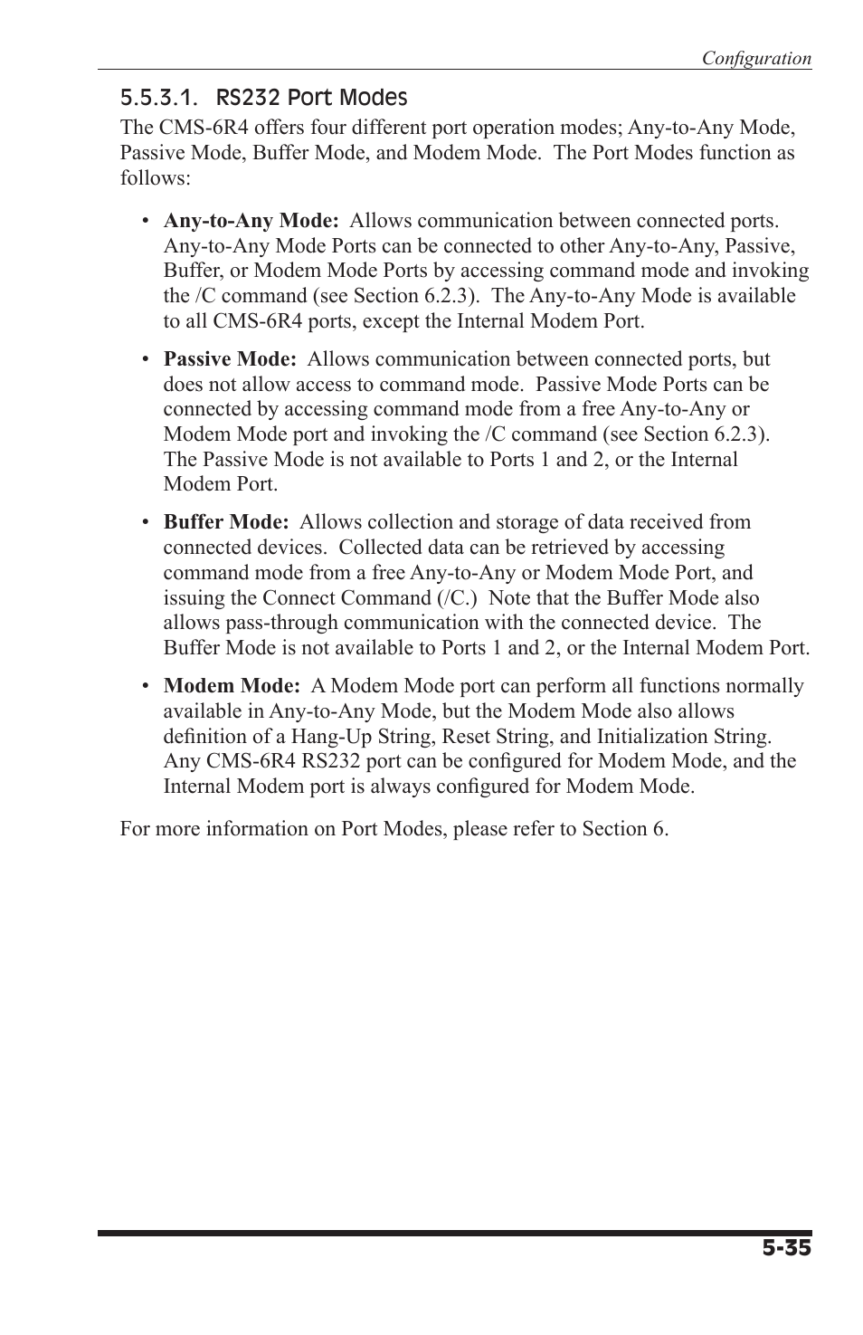 I-Tech Company CMS 6R4 Series User Manual | Page 57 / 123