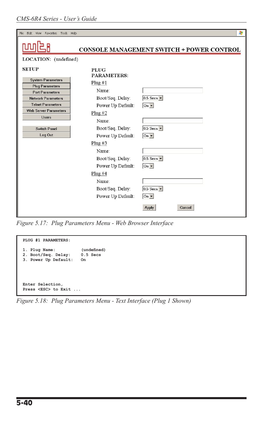 I-Tech Company CMS 6R4 Series User Manual | Page 62 / 123