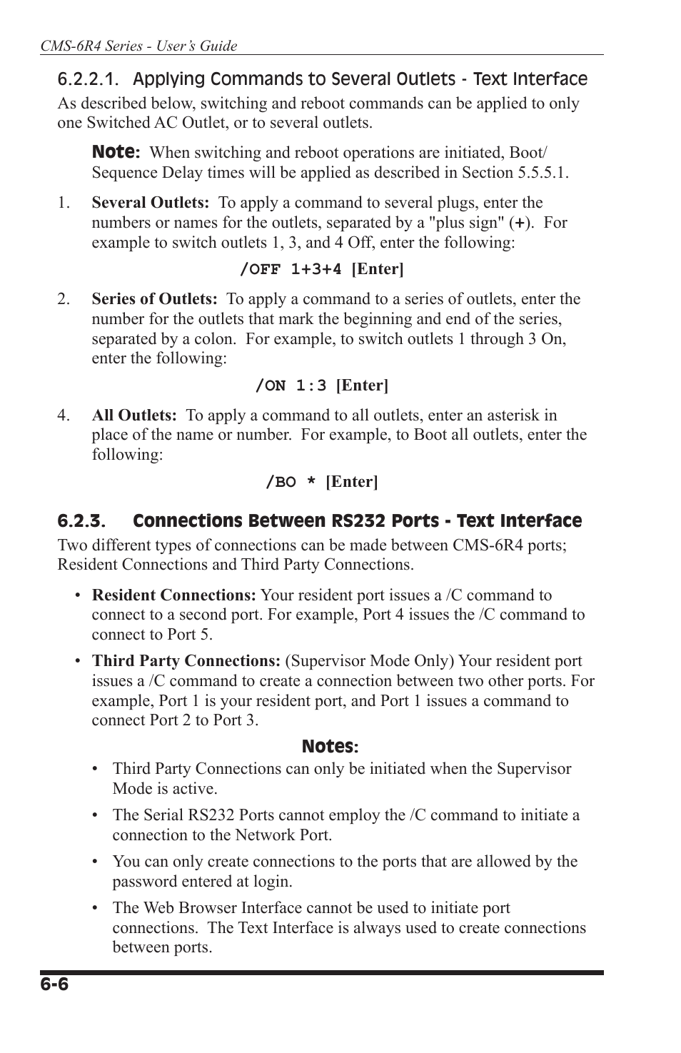 I-Tech Company CMS 6R4 Series User Manual | Page 70 / 123