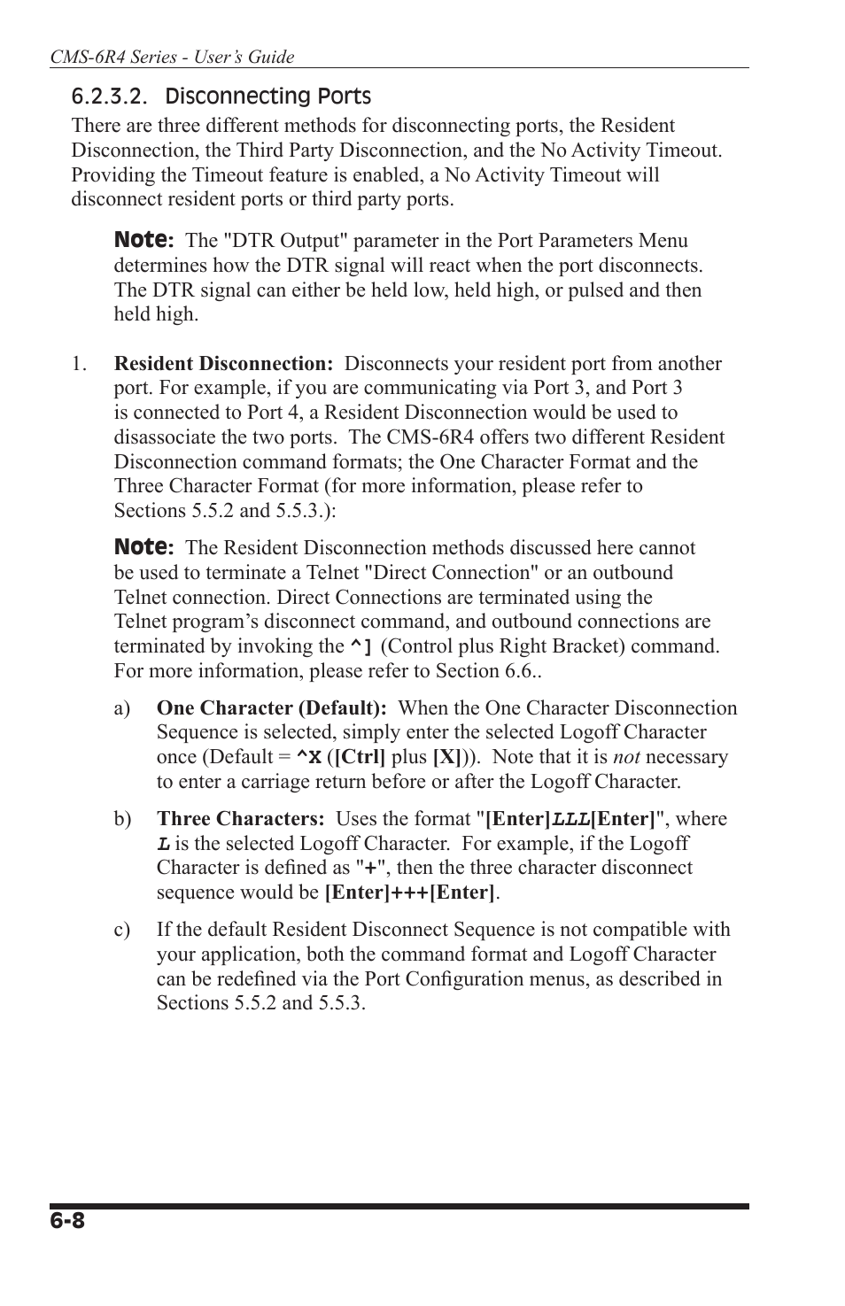 I-Tech Company CMS 6R4 Series User Manual | Page 72 / 123