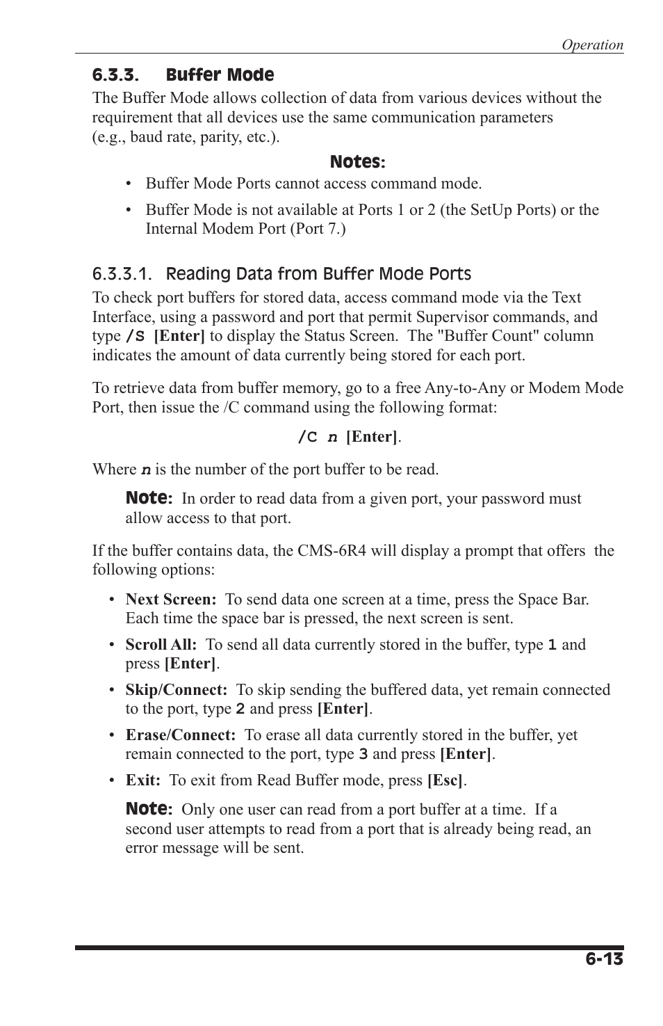 I-Tech Company CMS 6R4 Series User Manual | Page 77 / 123