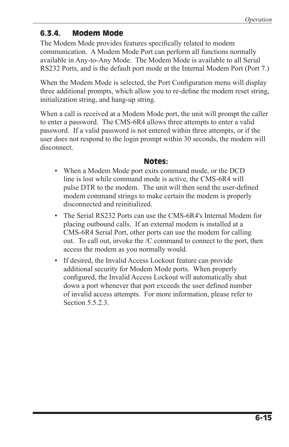 I-Tech Company CMS 6R4 Series User Manual | Page 79 / 123