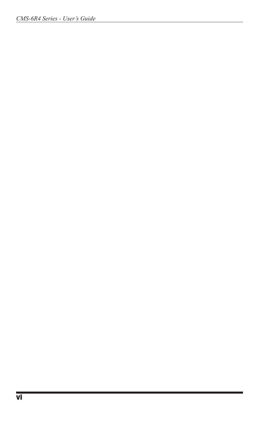 I-Tech Company CMS 6R4 Series User Manual | Page 8 / 123