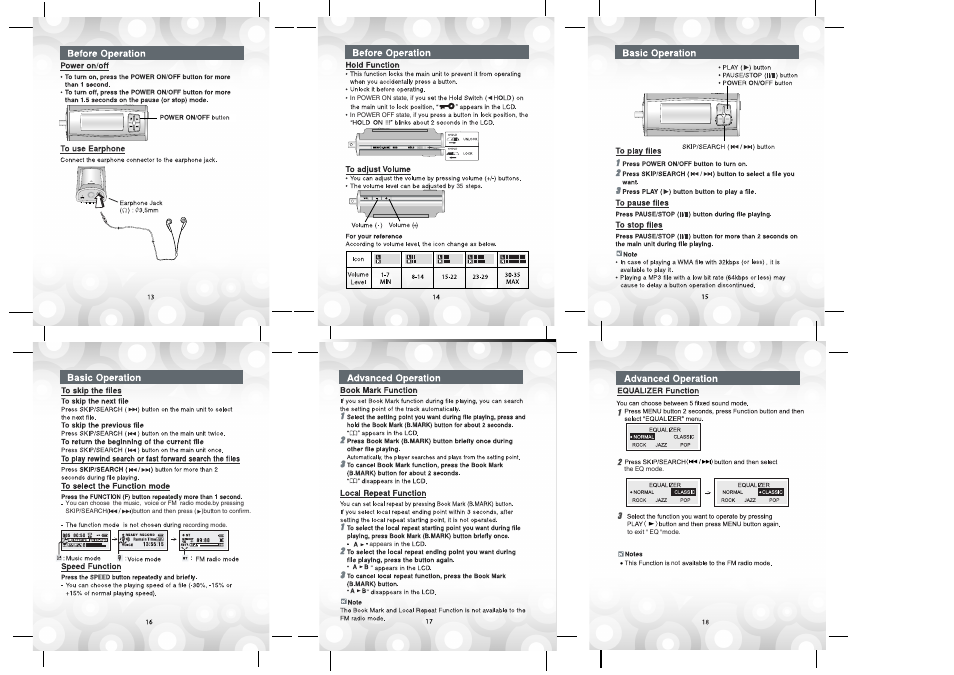 Jwin JX-MP259FM User Manual | Page 3 / 7