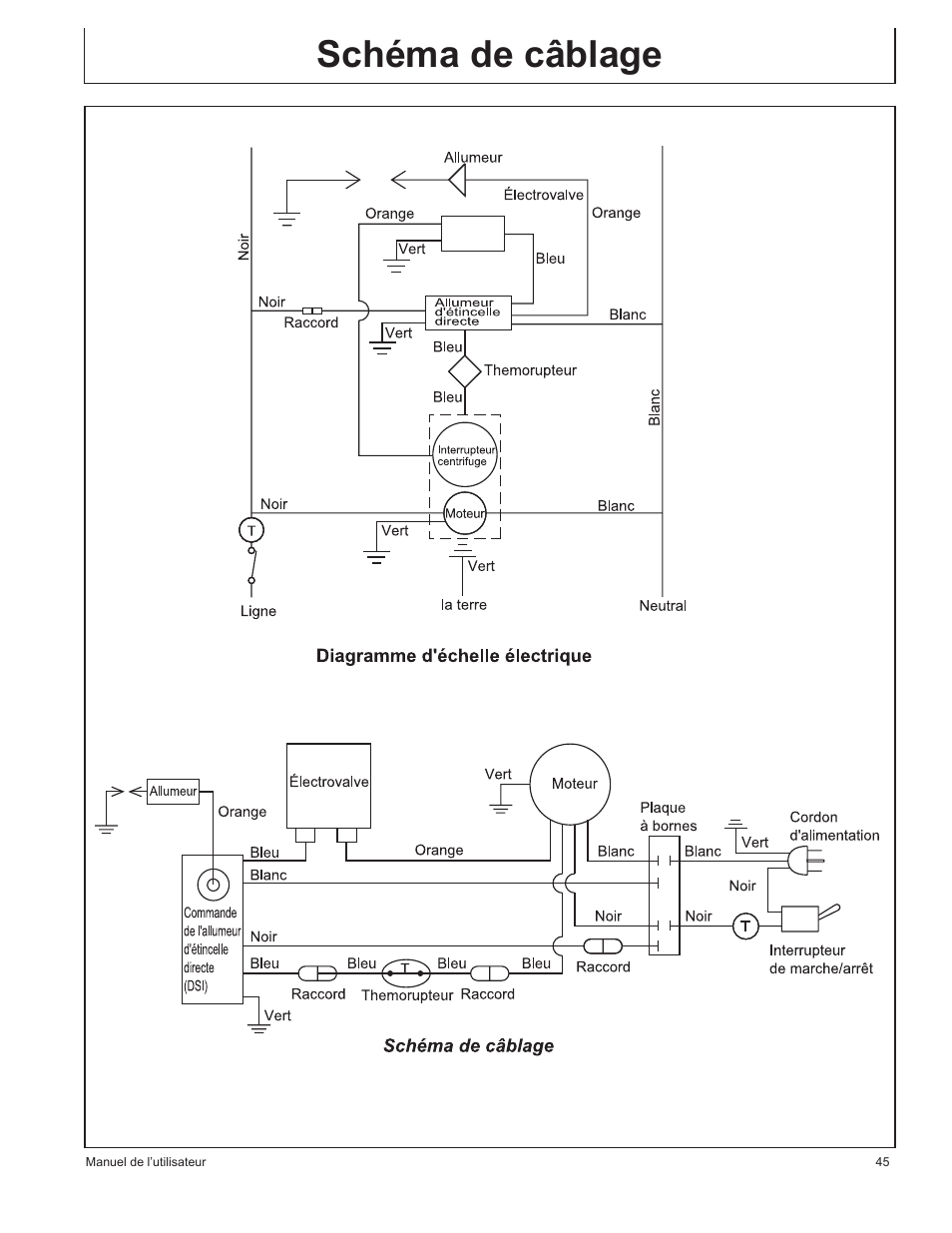 Schéma de câblage | John Deere AC-375LP User Manual | Page 45 / 72