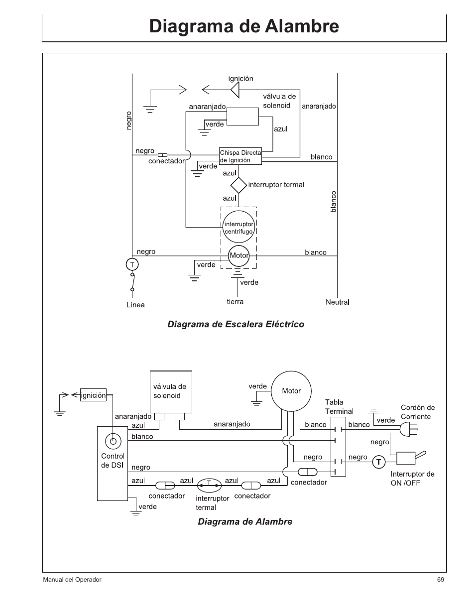 Diagrama de alambre | John Deere AC-375LP User Manual | Page 69 / 72
