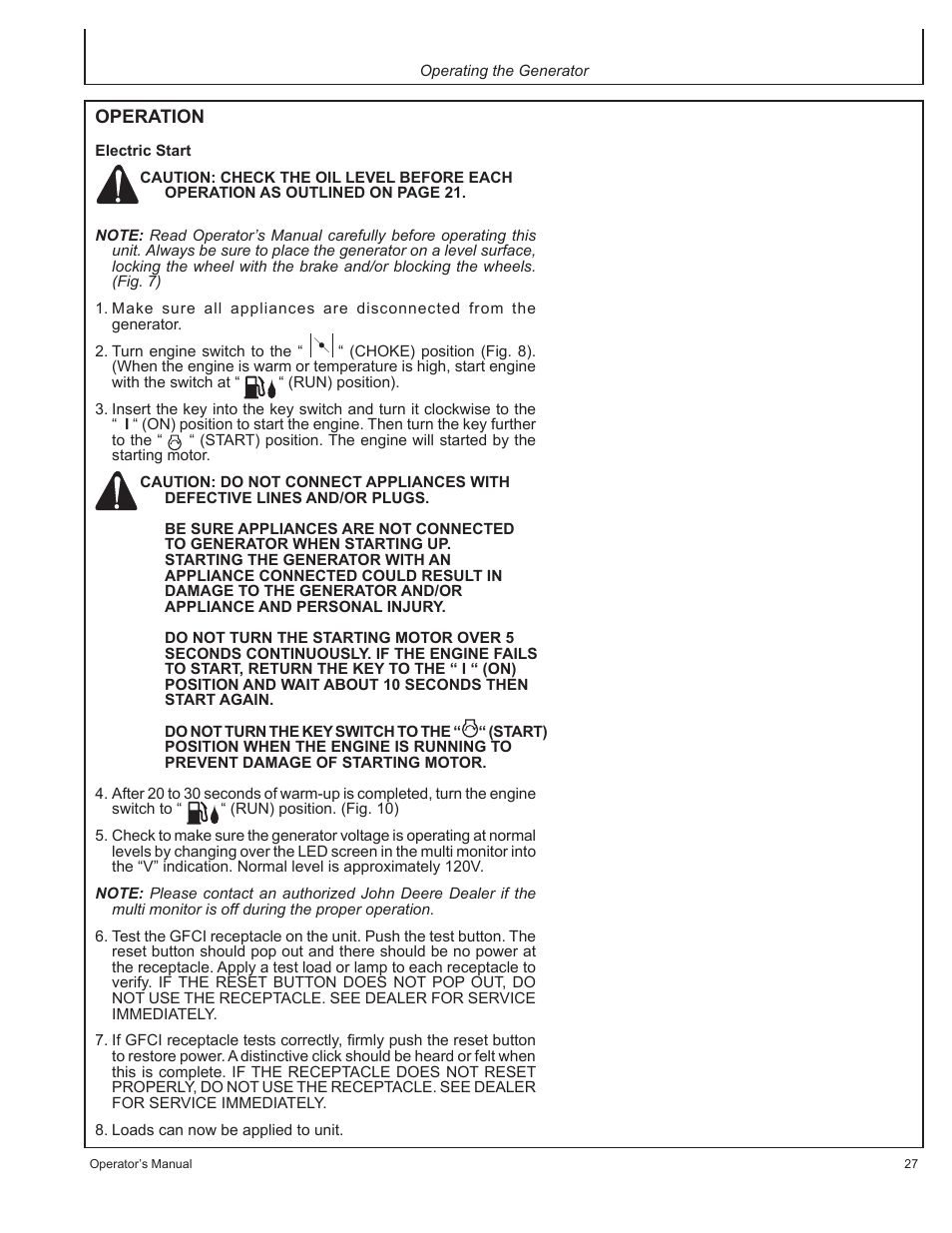 John Deere AC-G3200i User Manual | Page 27 / 132