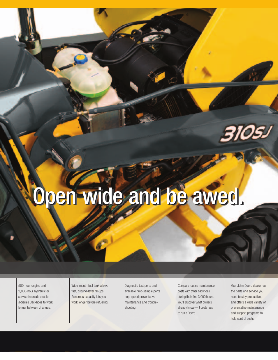 Headline | John Deere J BACKHOES 310SJ TMC User Manual | Page 14 / 40