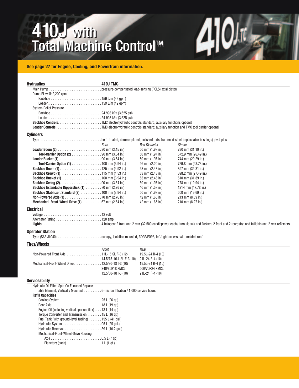 410j, With total machine control, Dkajlbh page 31 | John Deere J BACKHOES 310SJ TMC User Manual | Page 31 / 40