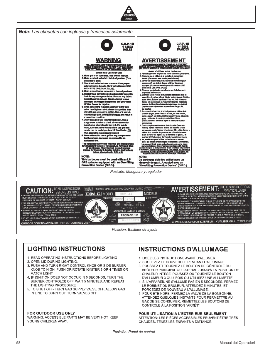 John Deere HR-BG5002 User Manual | Page 58 / 80